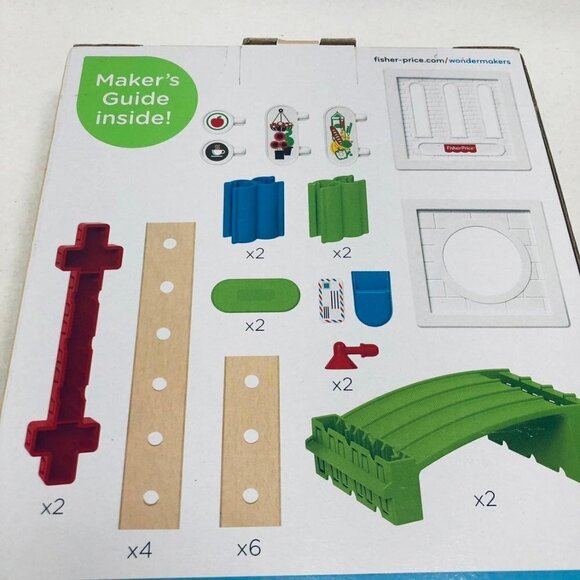 Fisher Price Wonder Makers 25+ Toy Design Creative Track Building Build Learning - Picture 3 of 12